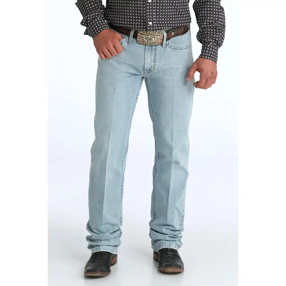 men's cinch straight leg jeans light