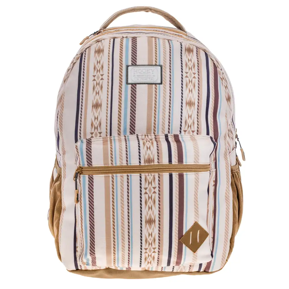 hooey backpack cream stripe
