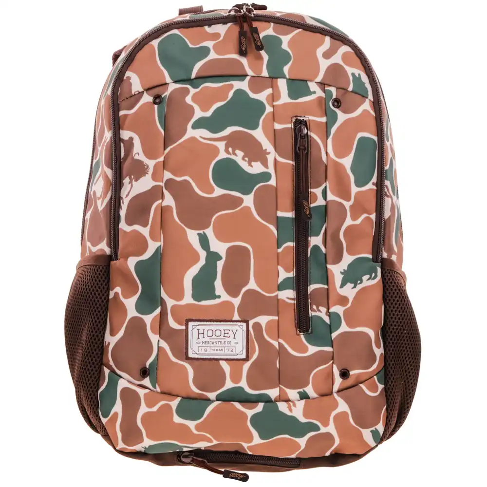 hooey backpack brown camo