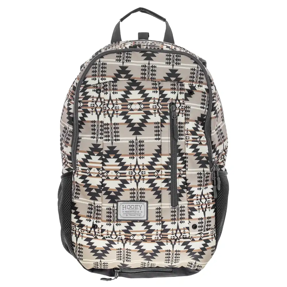 hooey backpack charcoal aztec