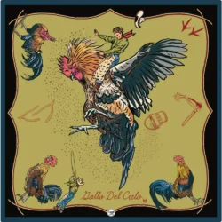 Fringe Scarves Gallo Del Cielo - Chartreuse - 35