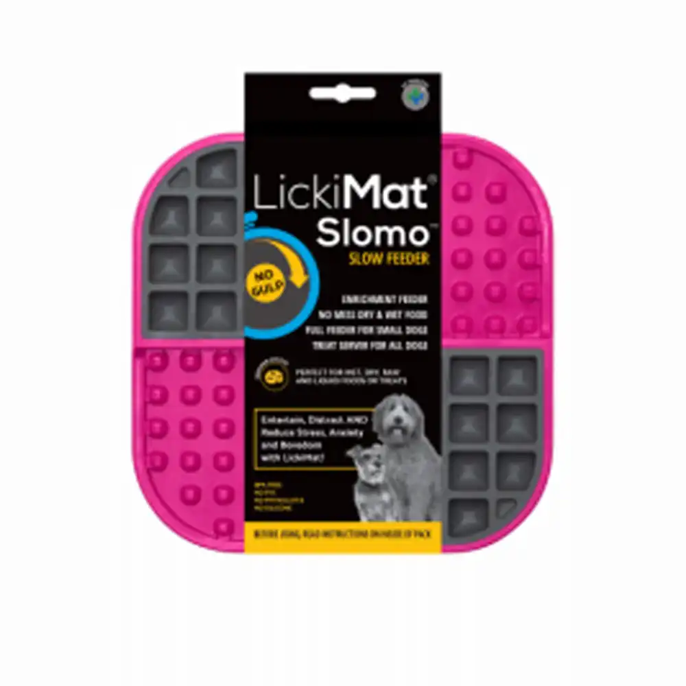 lickimat slomo feeders pink