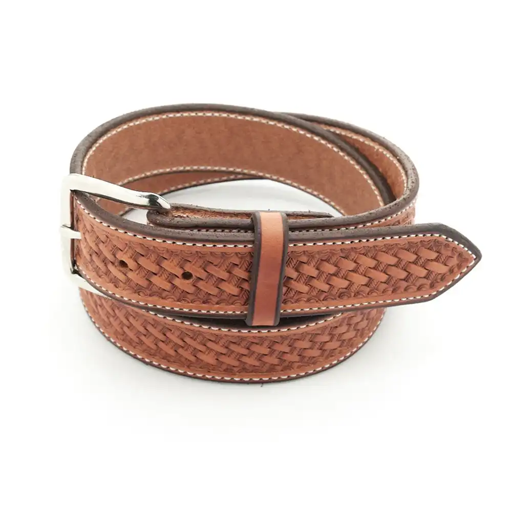 Texas saddlery basket belt