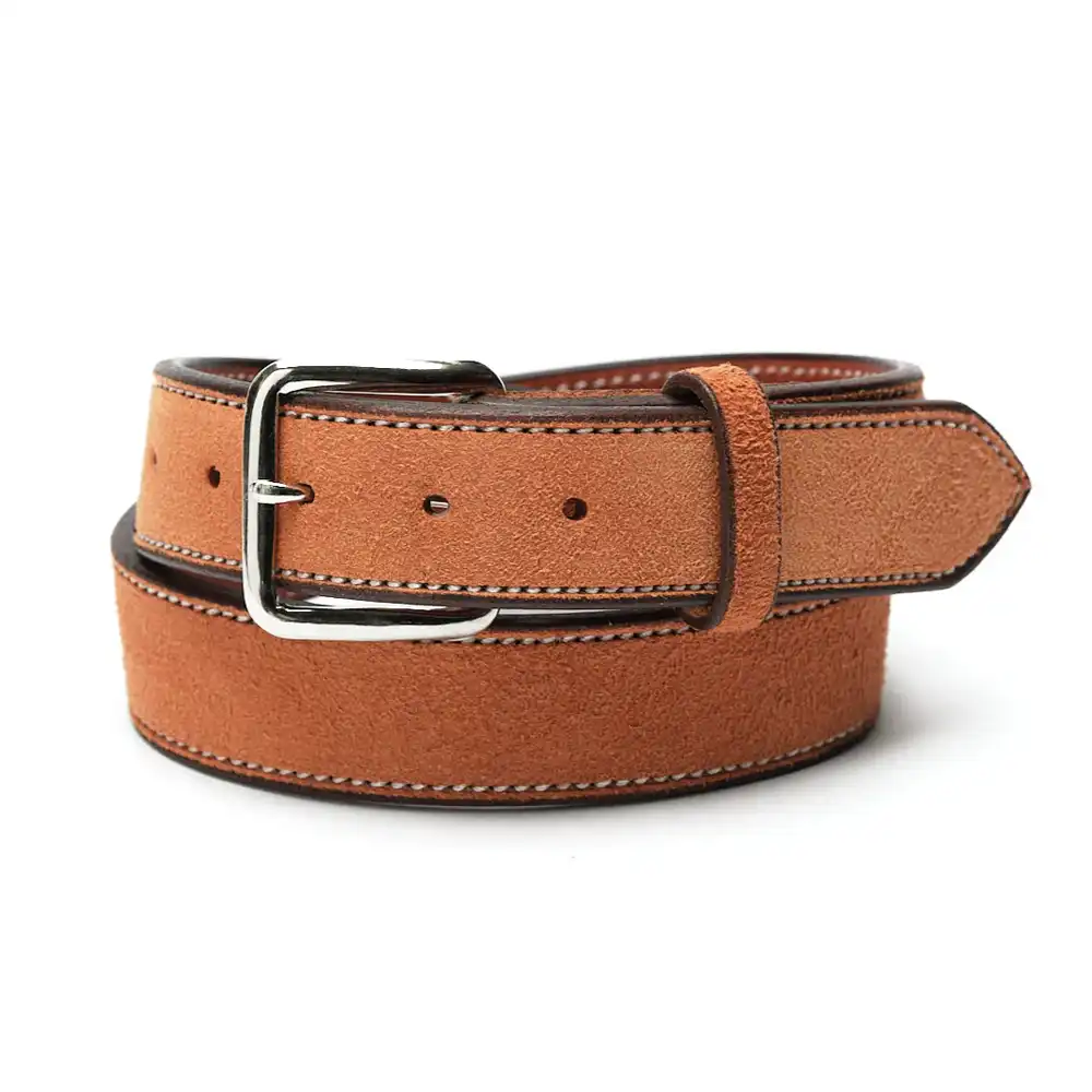 mahogony roughout belt