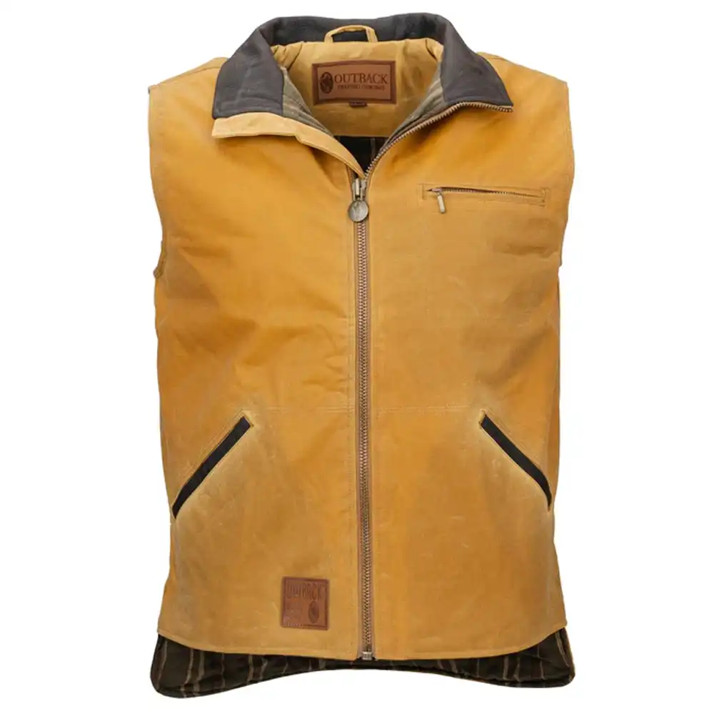 outback trading co sawbuck vest