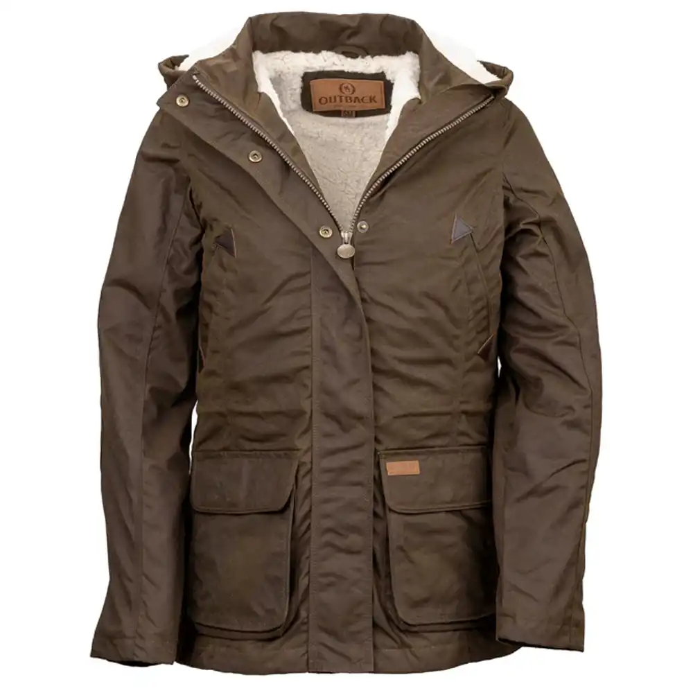 outback women's adelaide jacket bronze