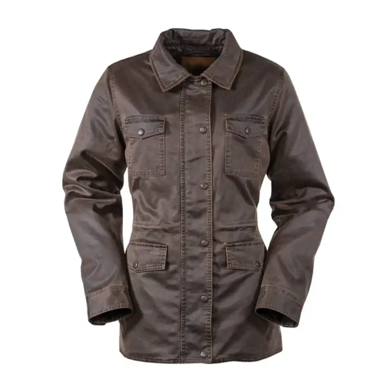outback women's addison jacket brown
