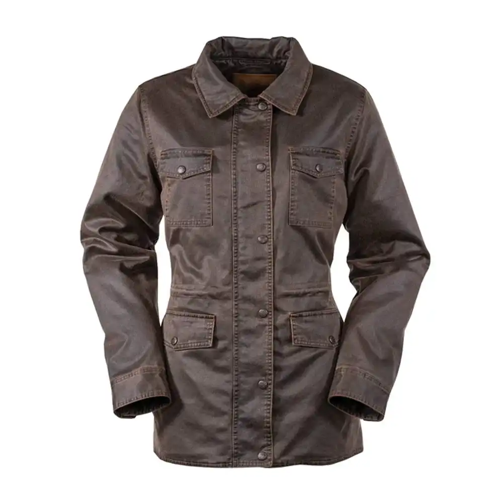 outback women's addison jacket brown