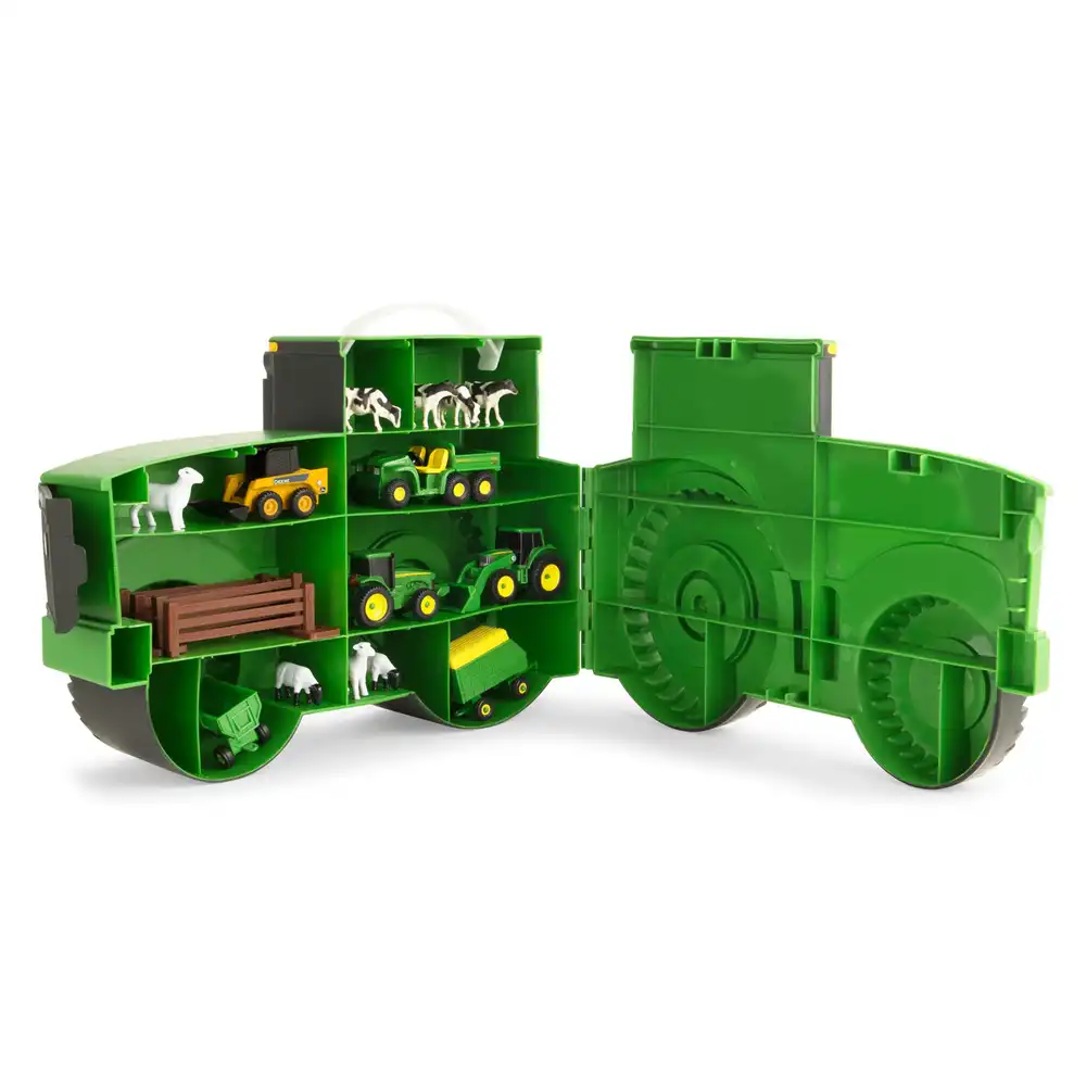 john deere tractor toy set