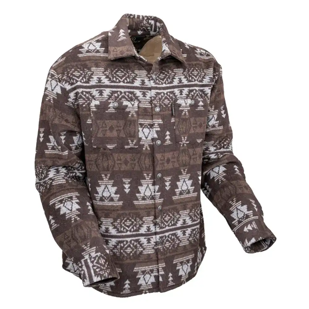 outback trading men's hudson jacket brown