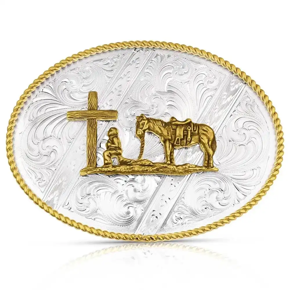 montana silversmiths christian belt buckle
