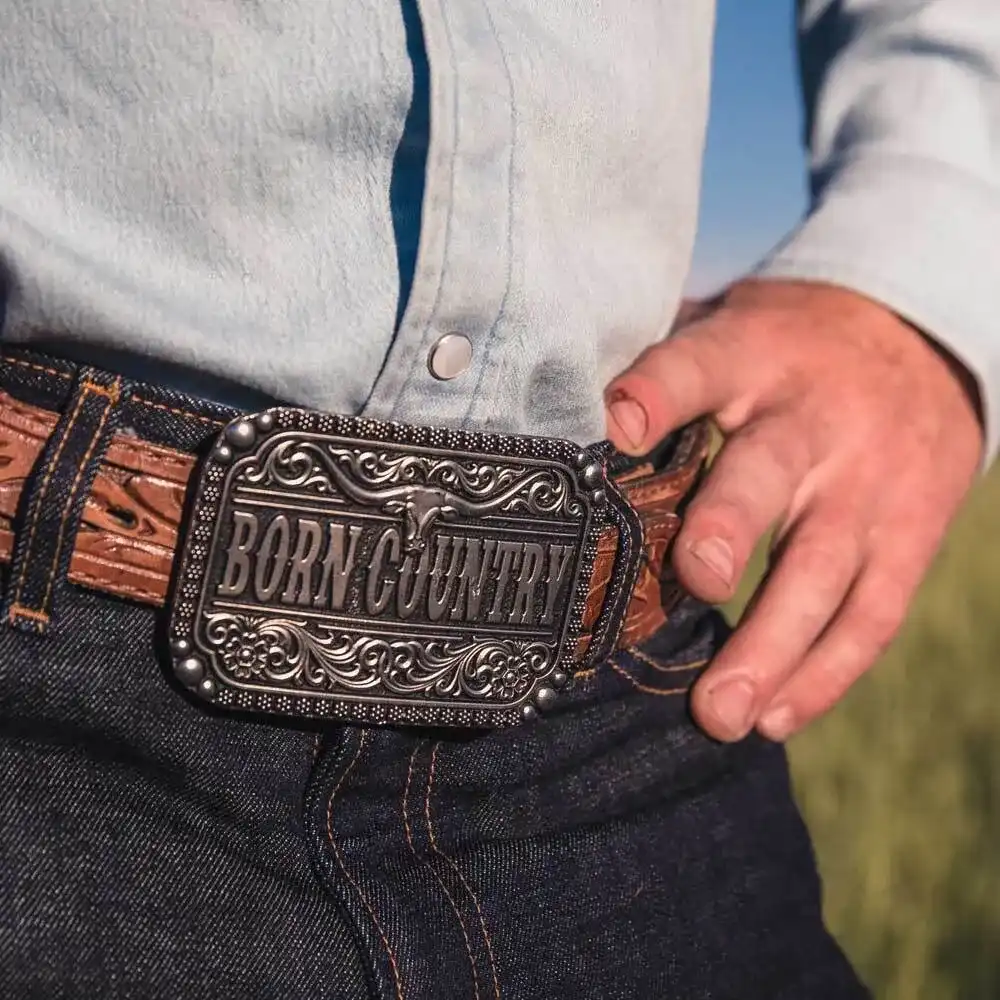 born country buckle
