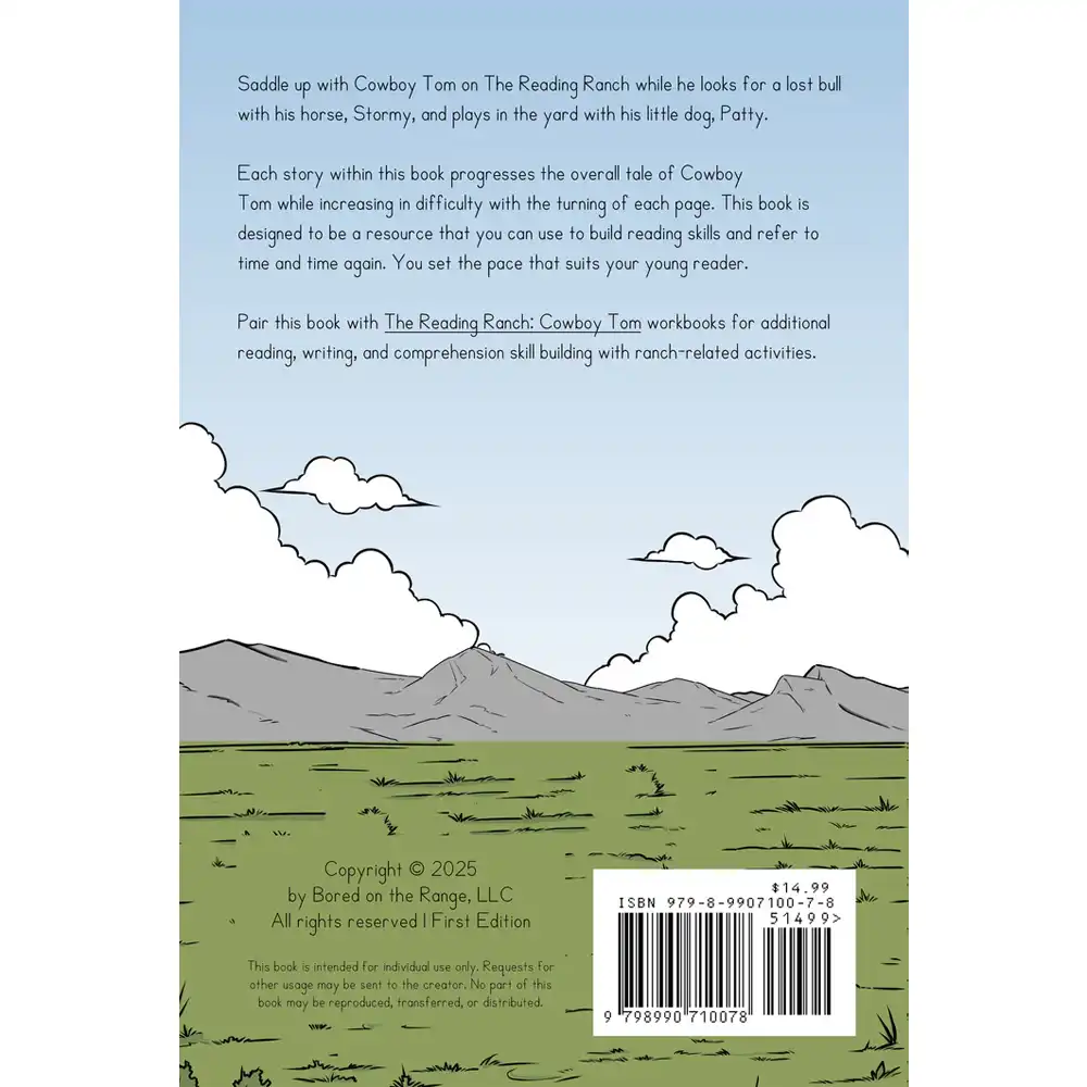 bored on the range cowboy tom