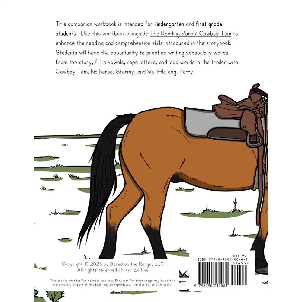 cowboy tom workbook one