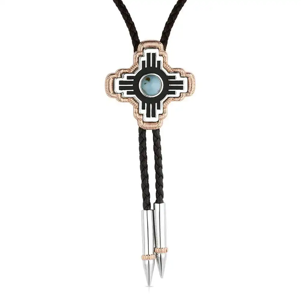 Montana Silversmiths sun seeker bolo tie