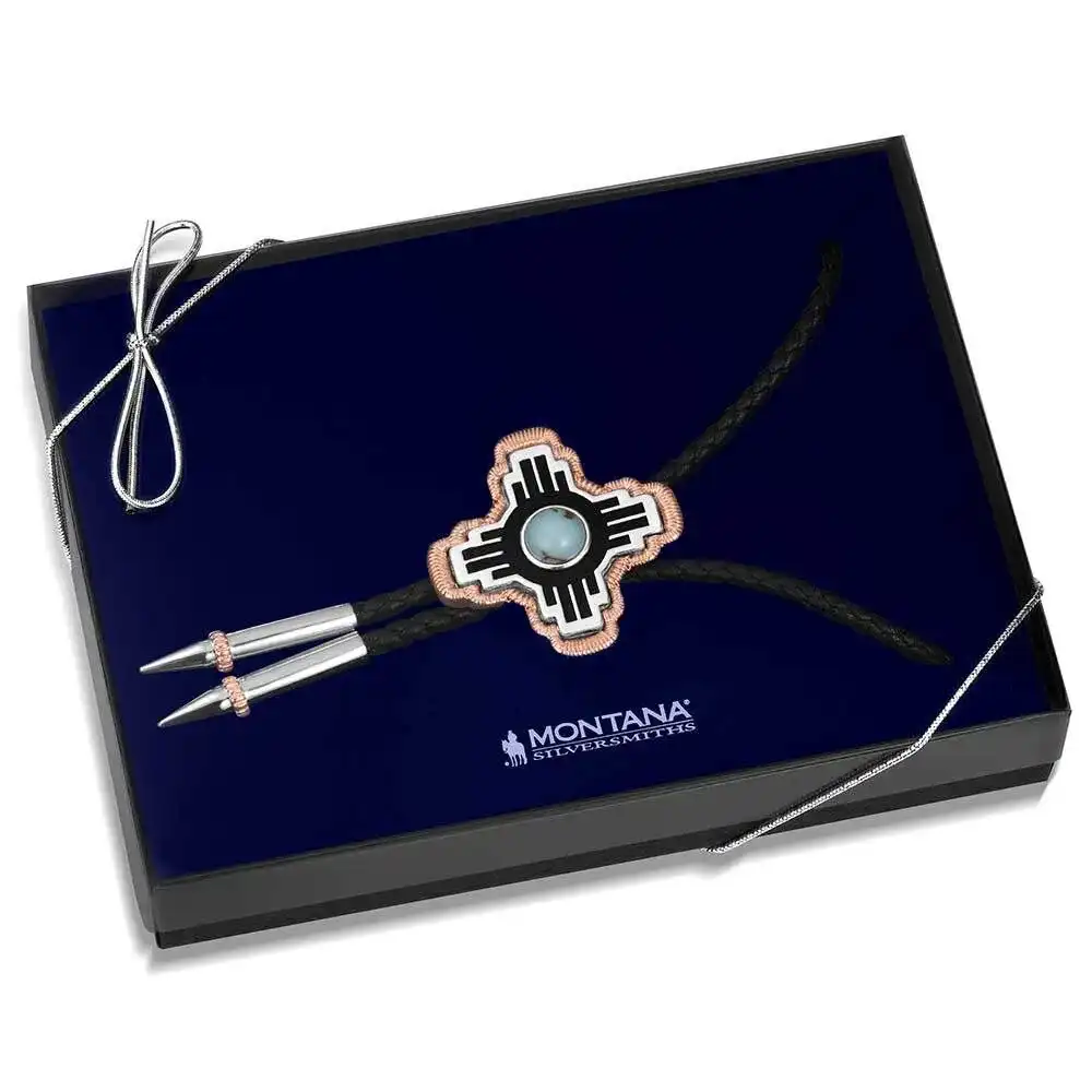 Montana Silversmiths sun seeker bolo tie