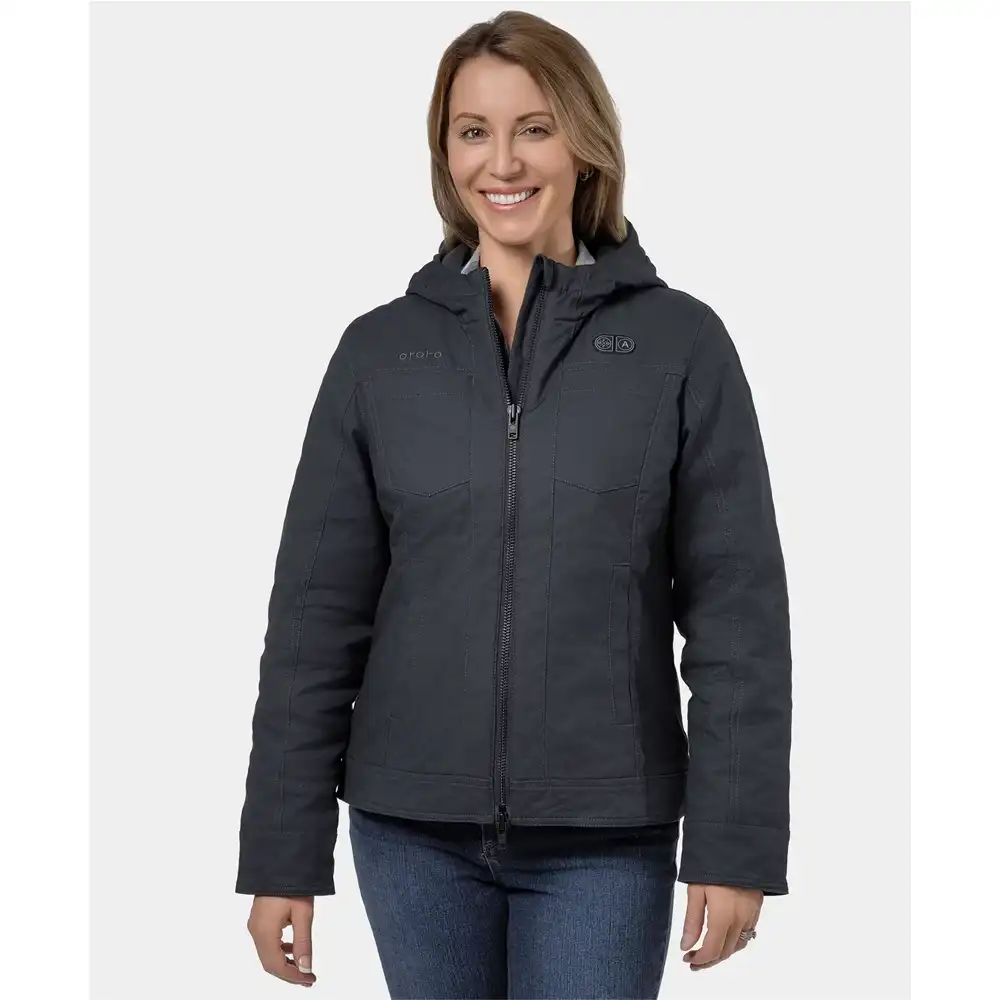 ororo women's heated canvas jacket