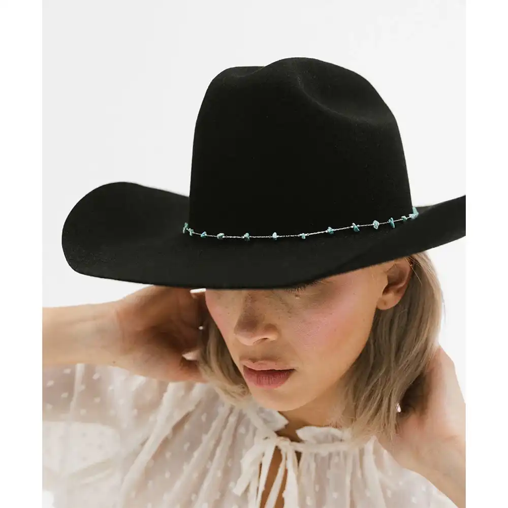 gigi pip turquoise hat band
