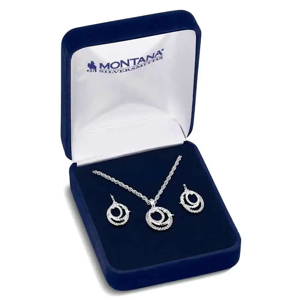 Montana Silversmiths arena lights jewelry set