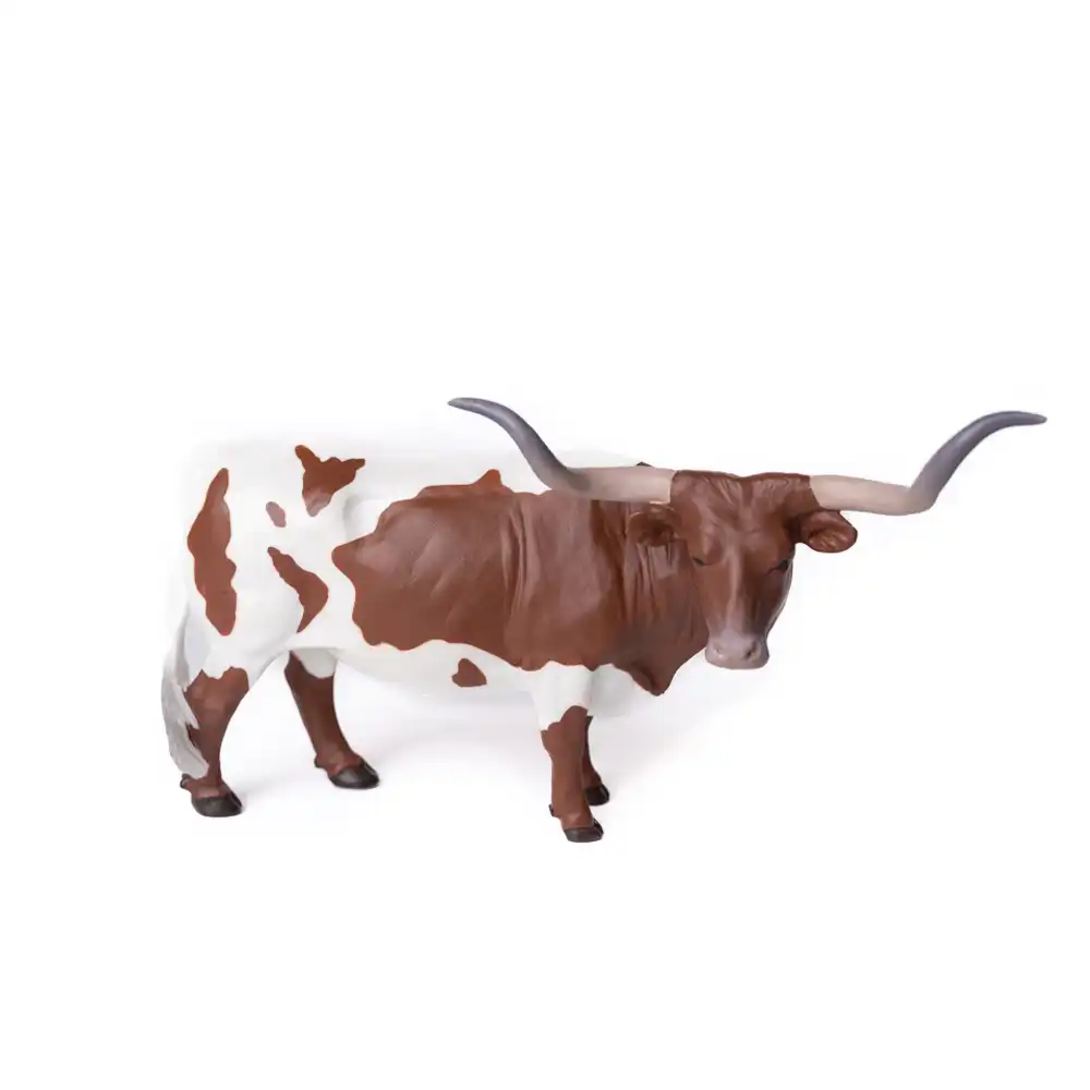 little buster red cow figure