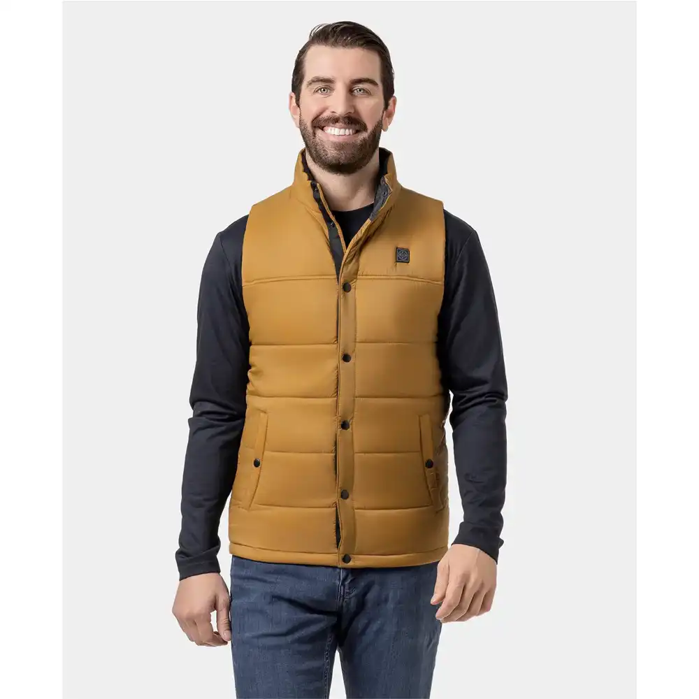 ororo heated vest dark khaki
