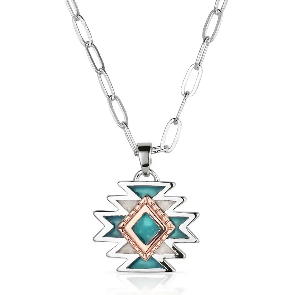 montana silversmiths mesa mosaic necklace