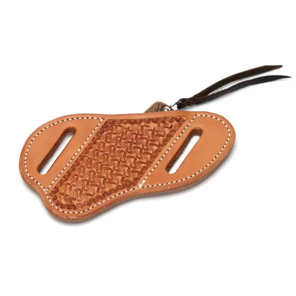 texas saddlery spider knife sheath