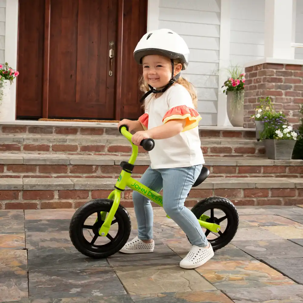 tomy toddler bike green