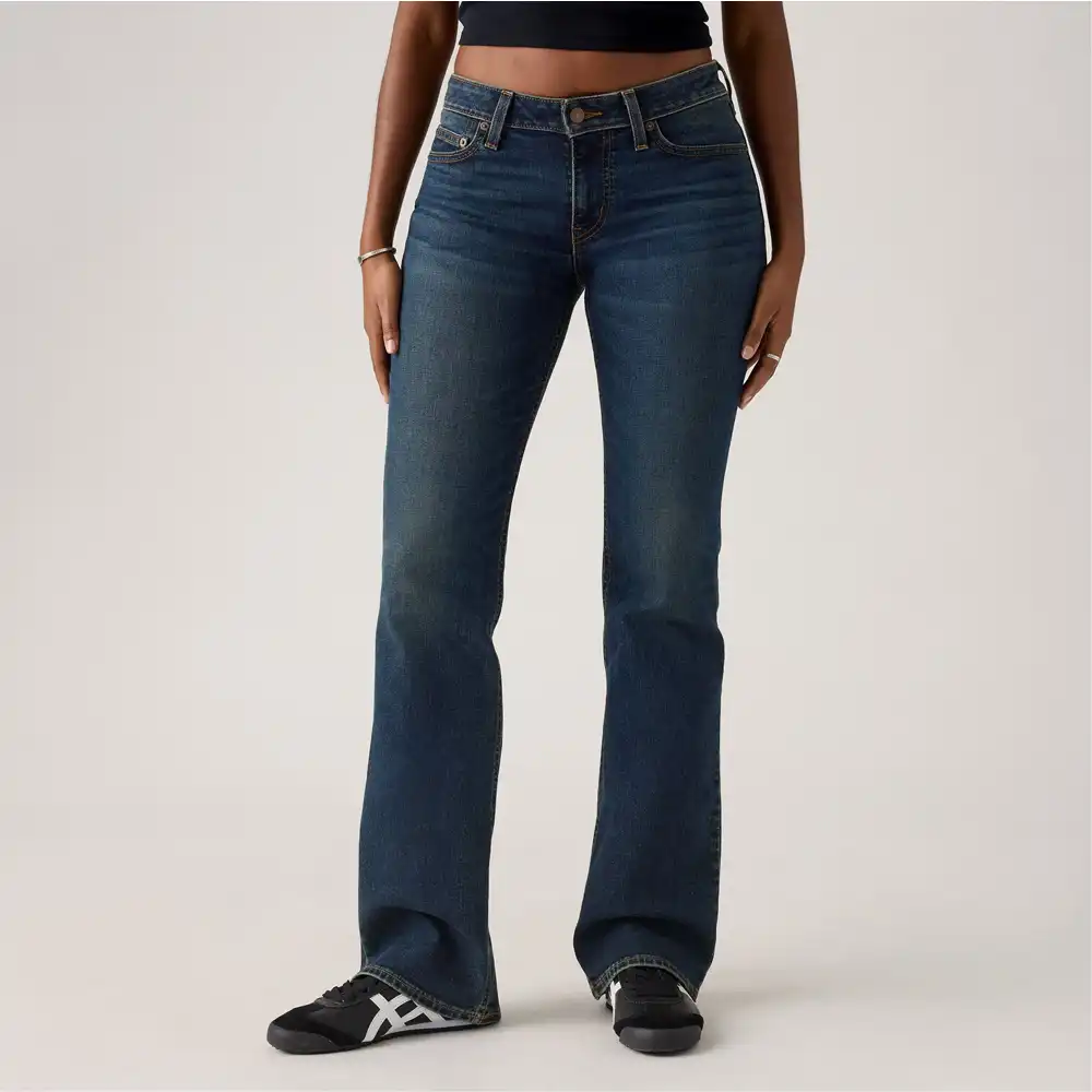 superlow bootcut women's jeans