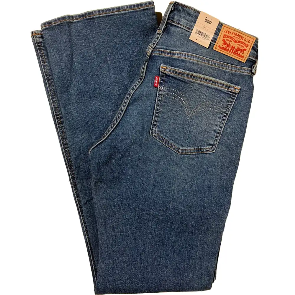 levi bootcut bling back jeans