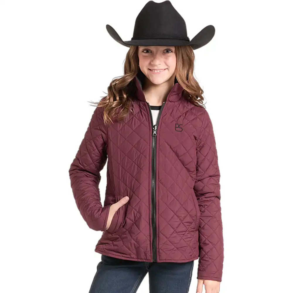 rock n roll denim girl's reversible jacket
