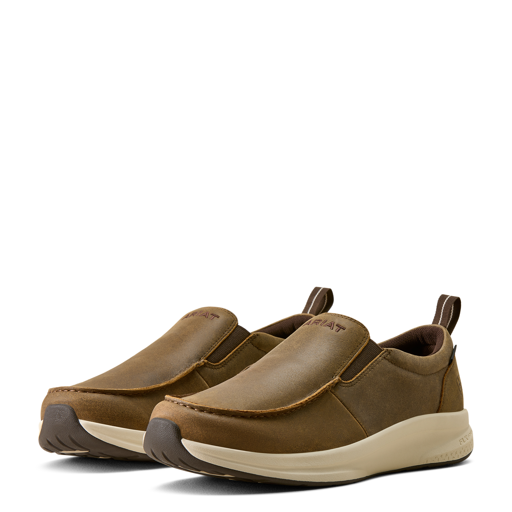 Men's Brown Bomber Buckeye Slip On H2O Proof Shoe