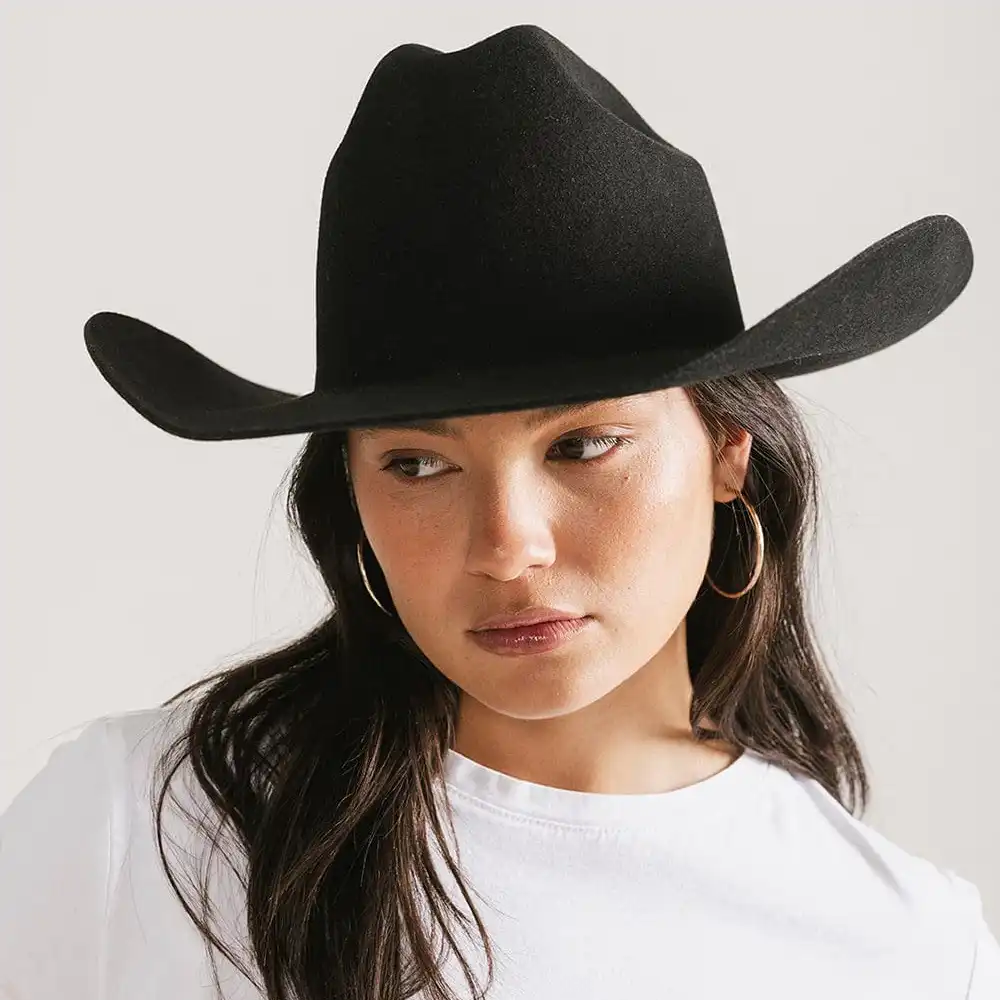 gigi pip teddy cattleman black hat