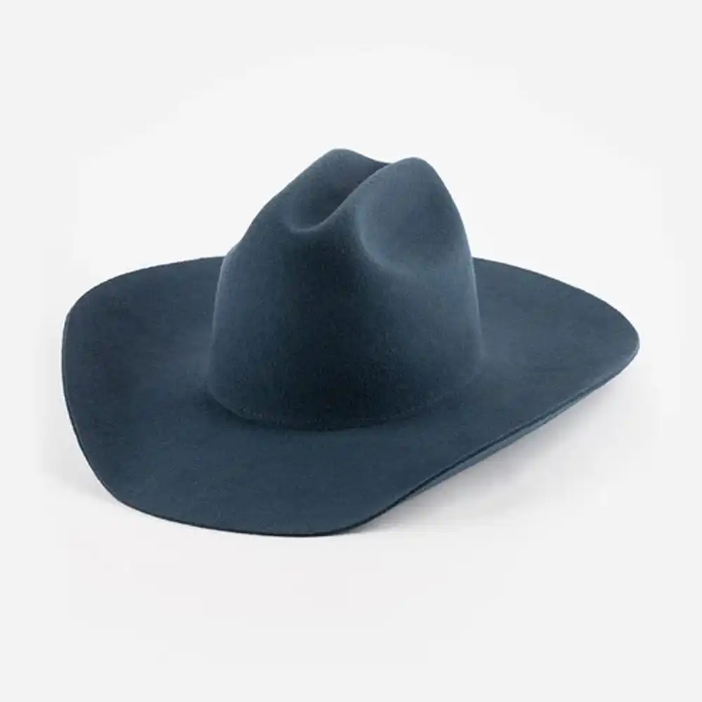 gigi pip cattleman hat blue