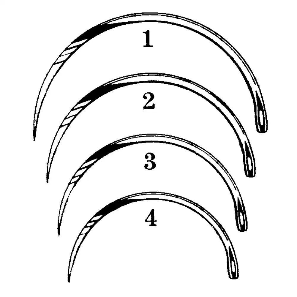 1/2 circle suture needles