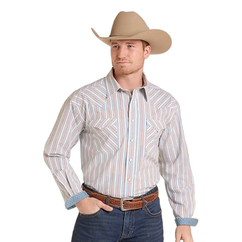 panhandle slim men's long sleeve shirt