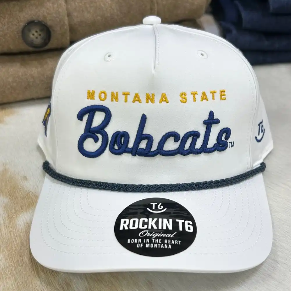 traditional bobcats logo hat