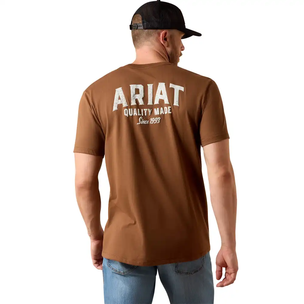 ariat ariat wooden forty eight classic fit t-shirt