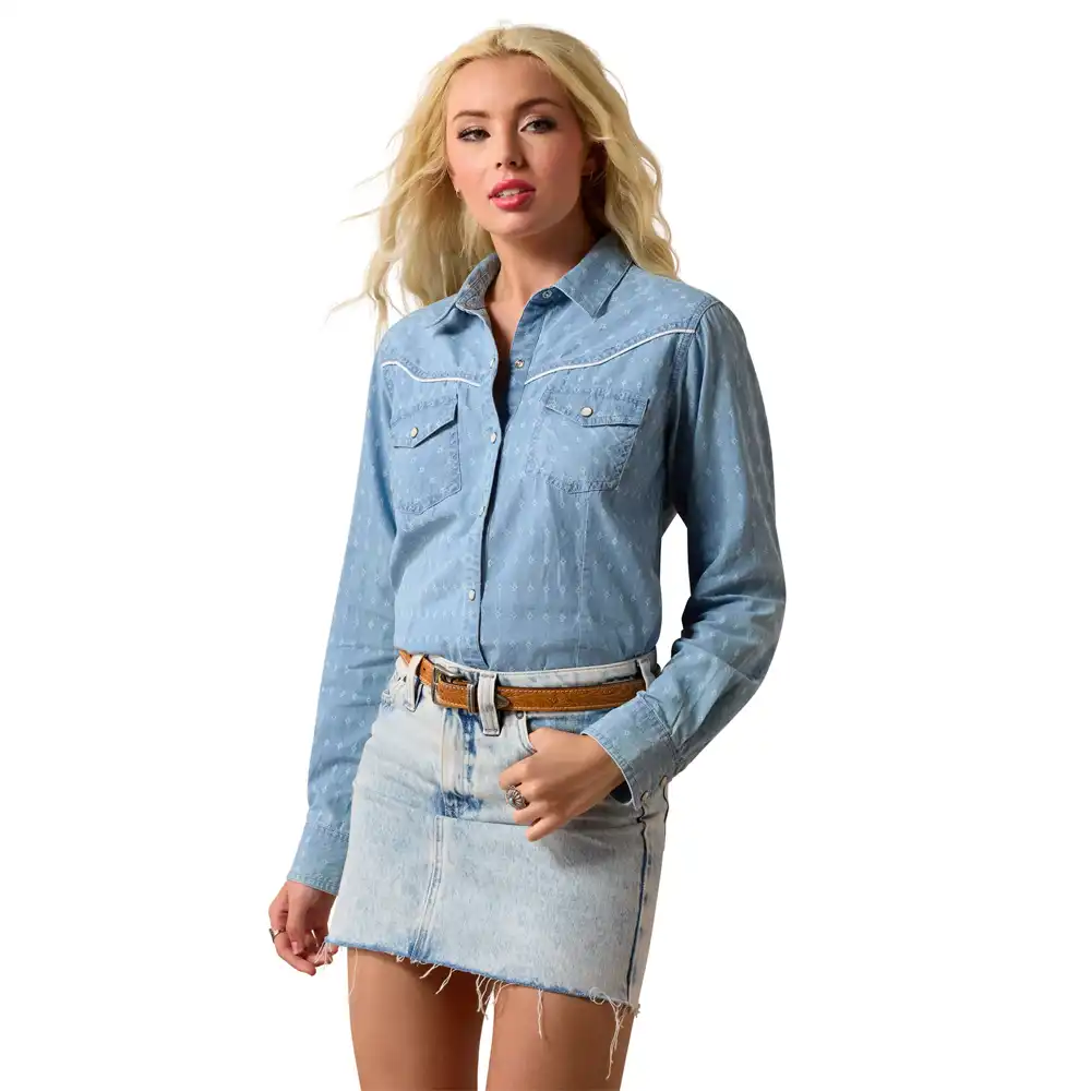 ariat jade western snap shirt