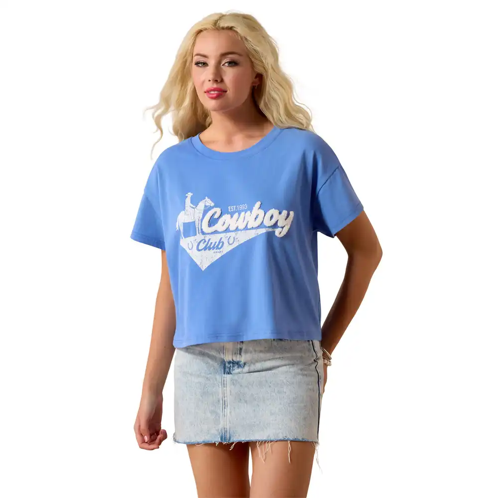 ariat cowboy club t-shirt