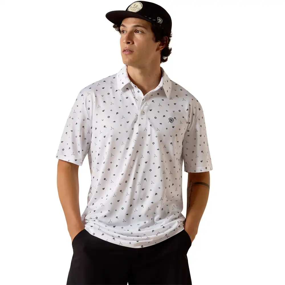 men's - all over print polo