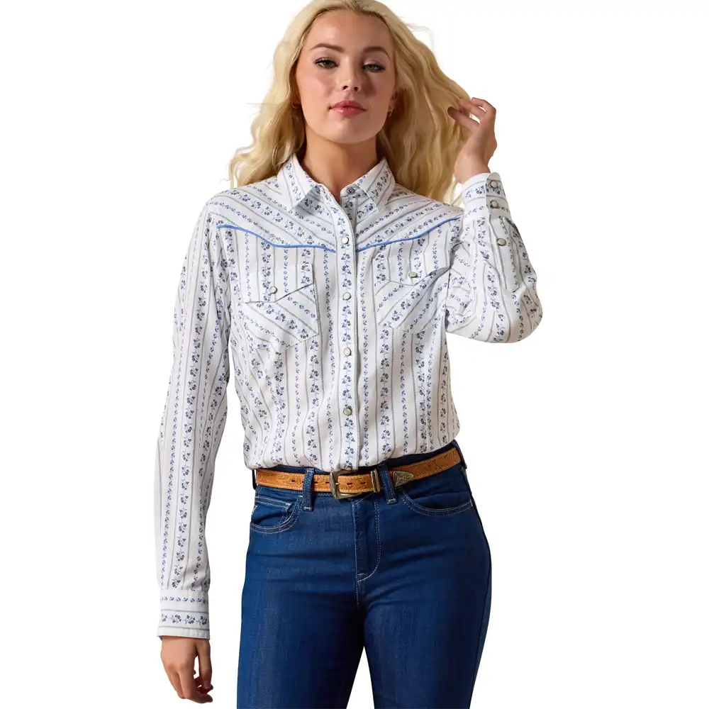 ariat grace western snap shirt