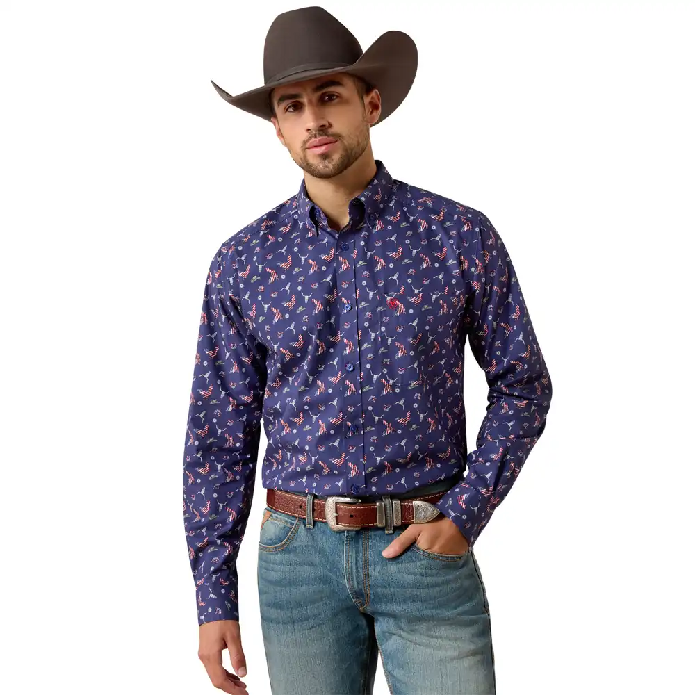 ariat berne fitted shirt