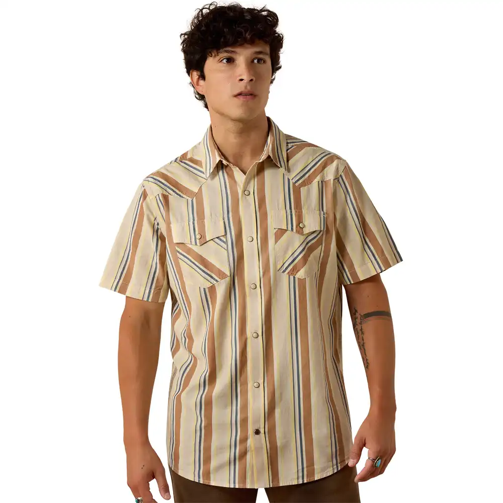 ariat retro hawthorne fitted snap shirt