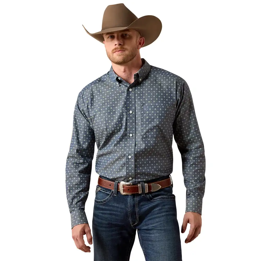 ariat wrinkle free walden classic fit shirt