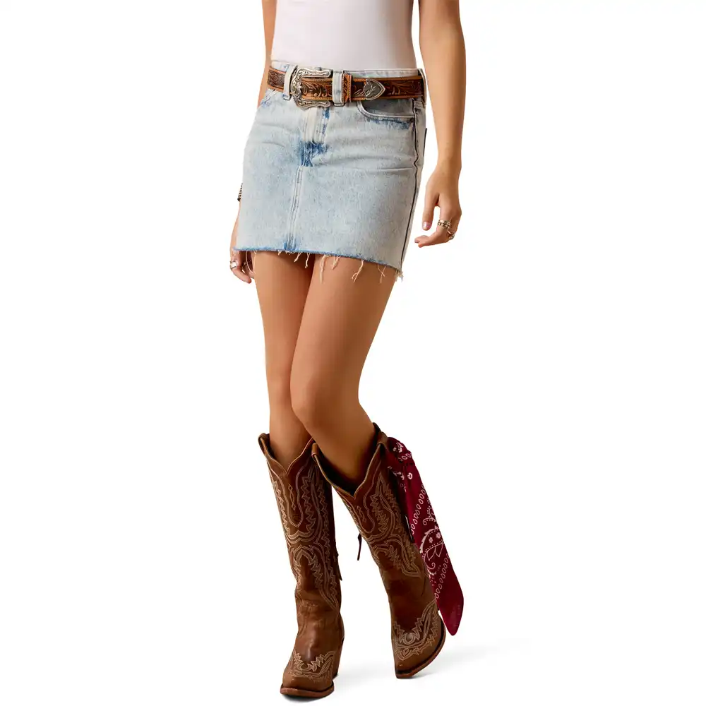 ariat cowgirl mini skirt