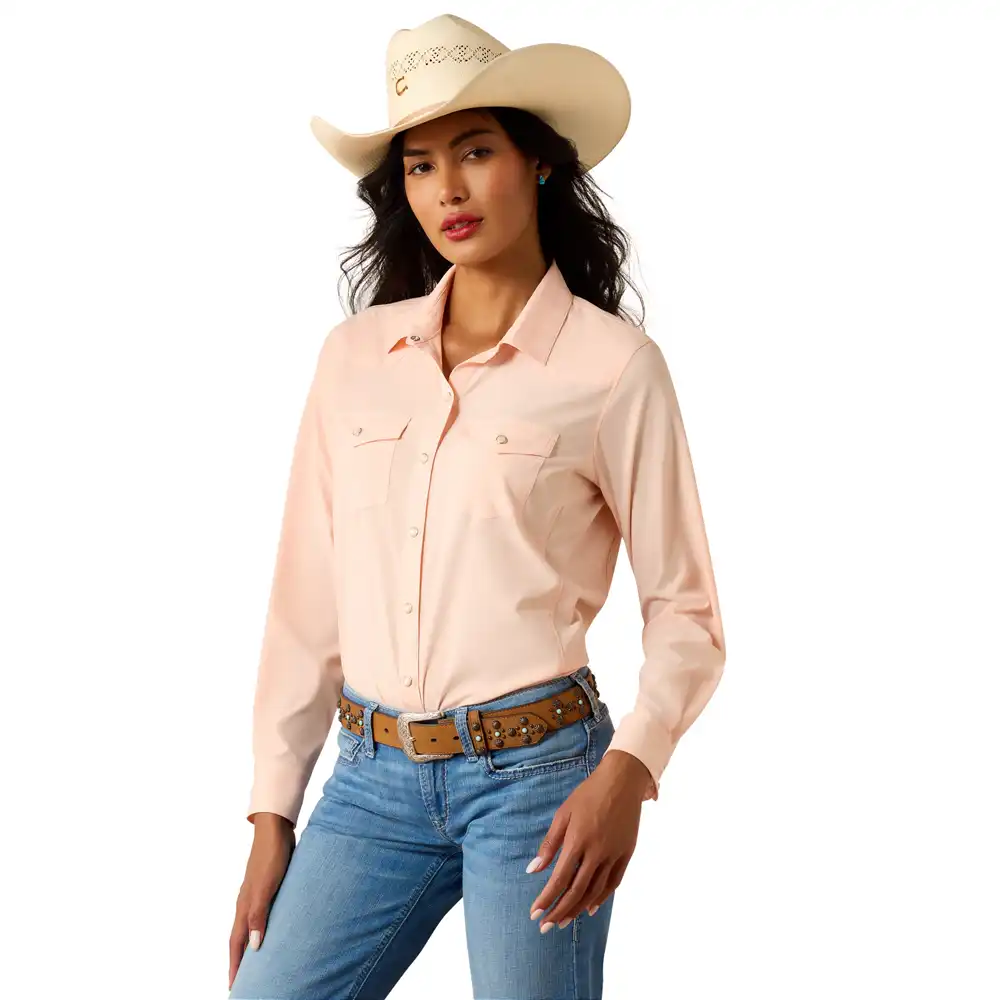 ariat western venttek shirt