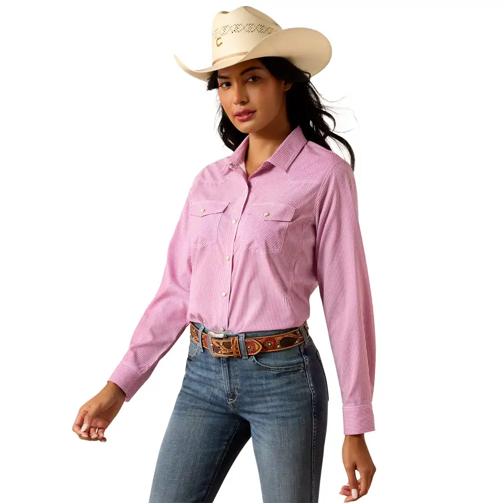 ariat western venttek shirt
