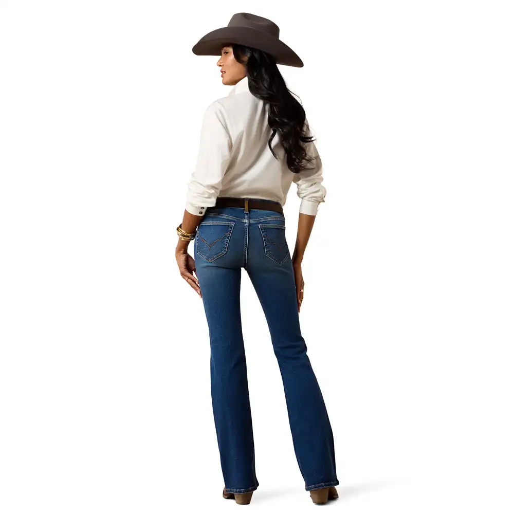 ariat perfect rise ultrastretch sadie boot cut jeans