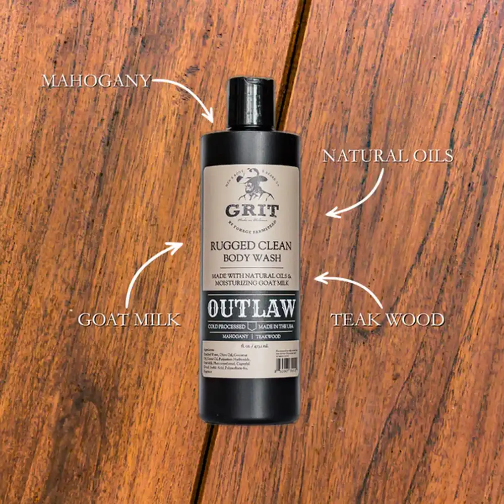 outlaw body wash 12 oz